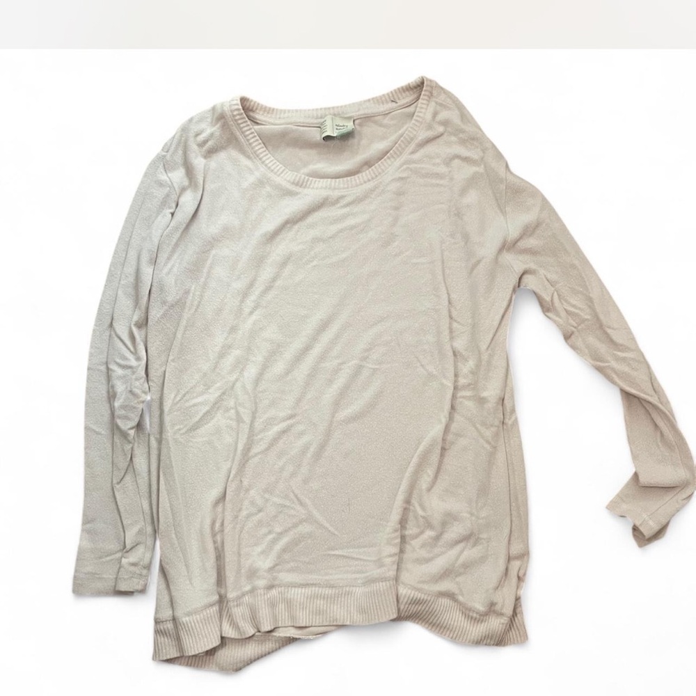Anthropologie Soft Knit Crewneck Pullover Sweater